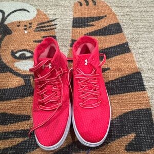 Under Armour Vibrant Pink Kids Sneakers
